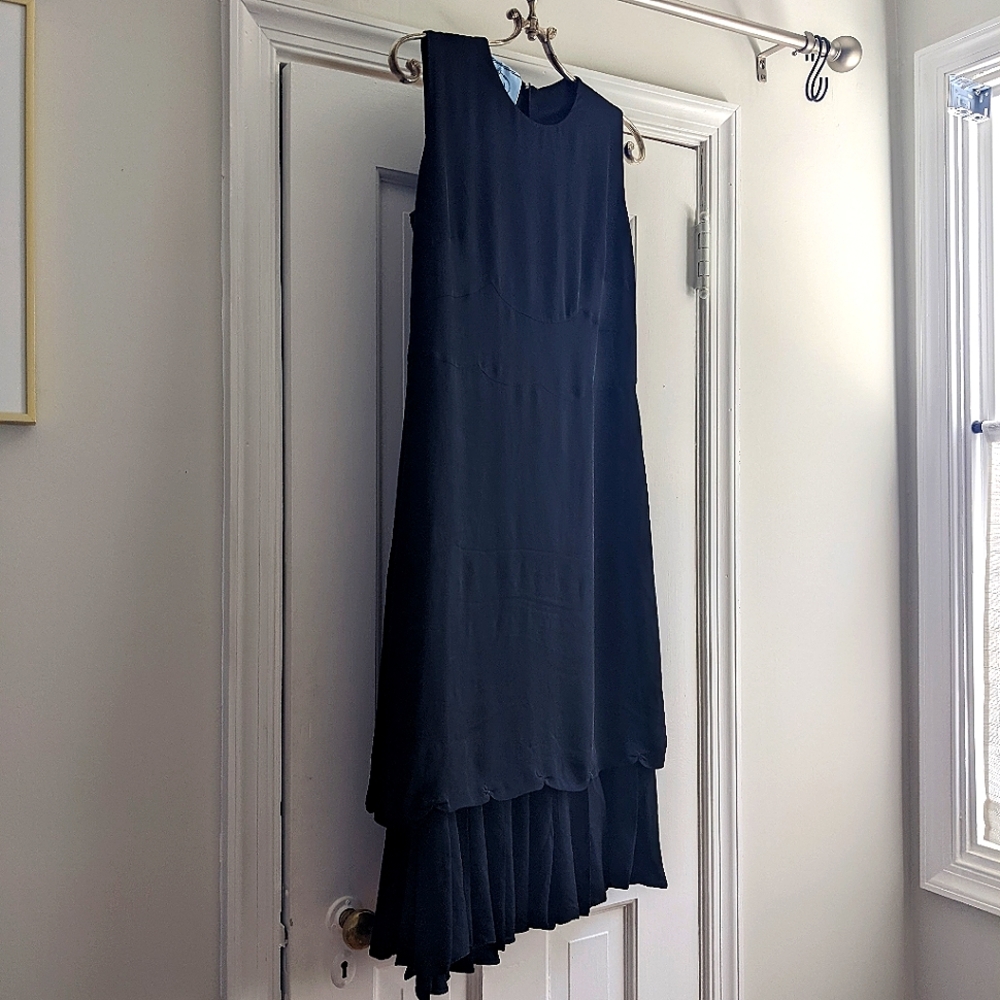 PRADA Ruffle Hem Dress